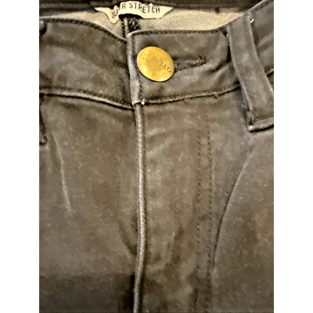 AMERICAN EAGLE Jeans Women’s Size 8 Black Hi Rise Jegging Super Stretch Denim - Picture 7 of 16